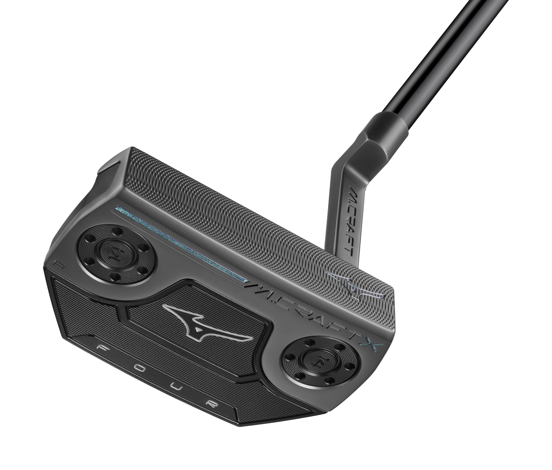 A product image of a Mizuno M Craft X P4 Putter on a white background