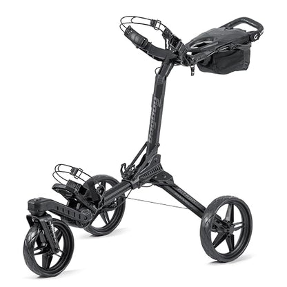 Bag Boy Nitron Swivel Push Cart - Black/Slate