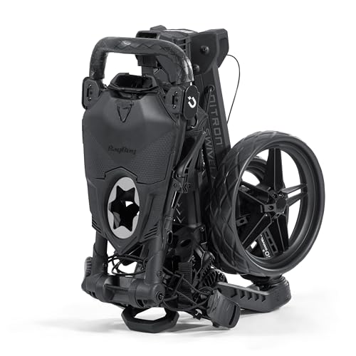 Bag Boy Nitron Swivel Push Cart - Black/Slate