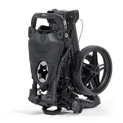 Bag Boy Nitron Swivel Push Cart - Black/Slate