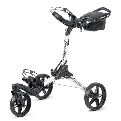 Bag Boy Nitron Swivel Push Cart - White/Black