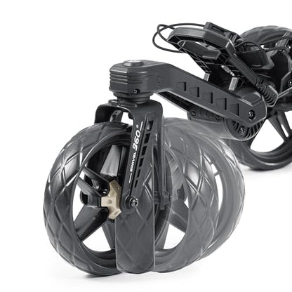 Bag Boy Nitron Swivel Push Cart - White/Black