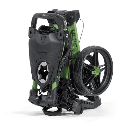 Bag Boy Nitron Swivel Push Cart - Green/Black