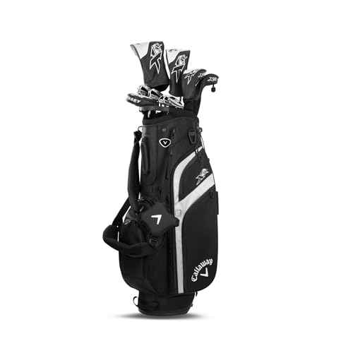 Callaway Golf 2026 XR Package Set - Black/Silver - 13pc ST - Stiff Flex -  +1"