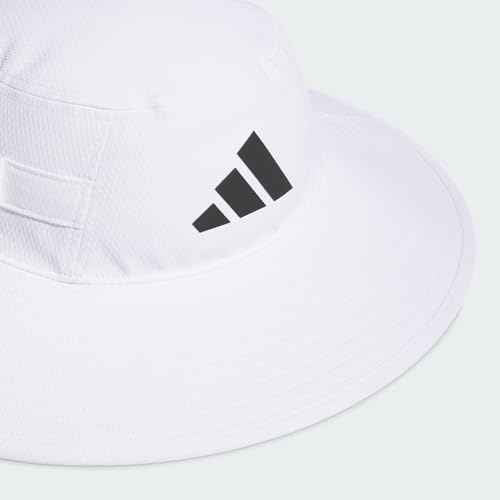 Adidas Golf Wide Brim Hat - White - L/XL