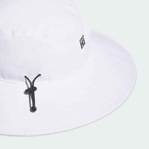 Adidas Golf Wide Brim Hat - White - L/XL