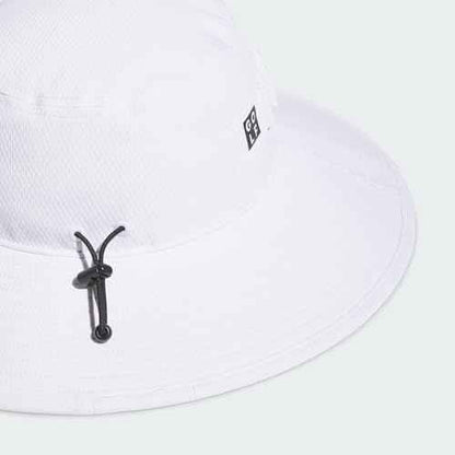 Adidas Golf Wide Brim Hat - White - L/XL