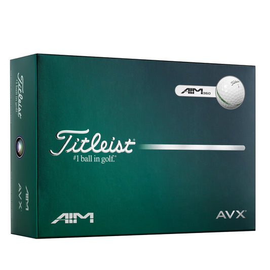 Titleist AVX AIM 360 Golf Balls - Dozen