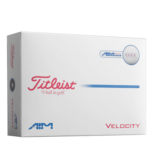 Titleist Velocity AIM Golf Balls- Dozen
