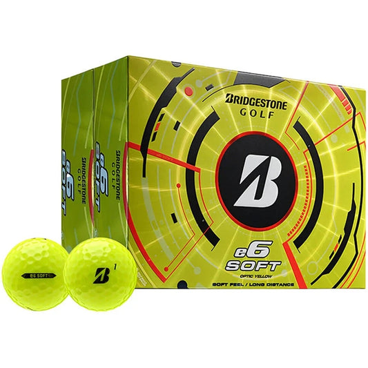 Bridgestone e6 Soft Golf Balls - Double Dozen - Yellow