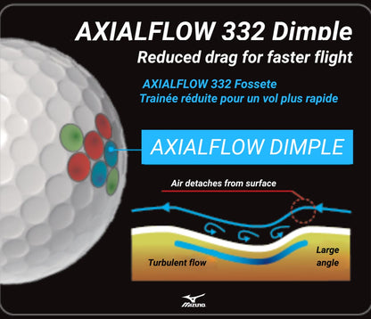 Mizuno Pro X Golf Balls - Dozen - Optic Yellow