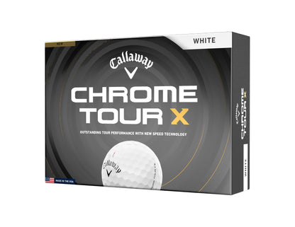 Callaway 2026 Chrome Tour X Golf Balls - Dozen
