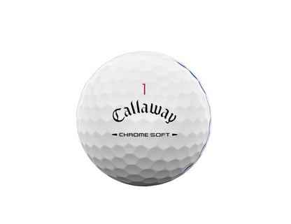 Callaway 2026 Chrome Soft Triple Track Golf Balls - Dozen