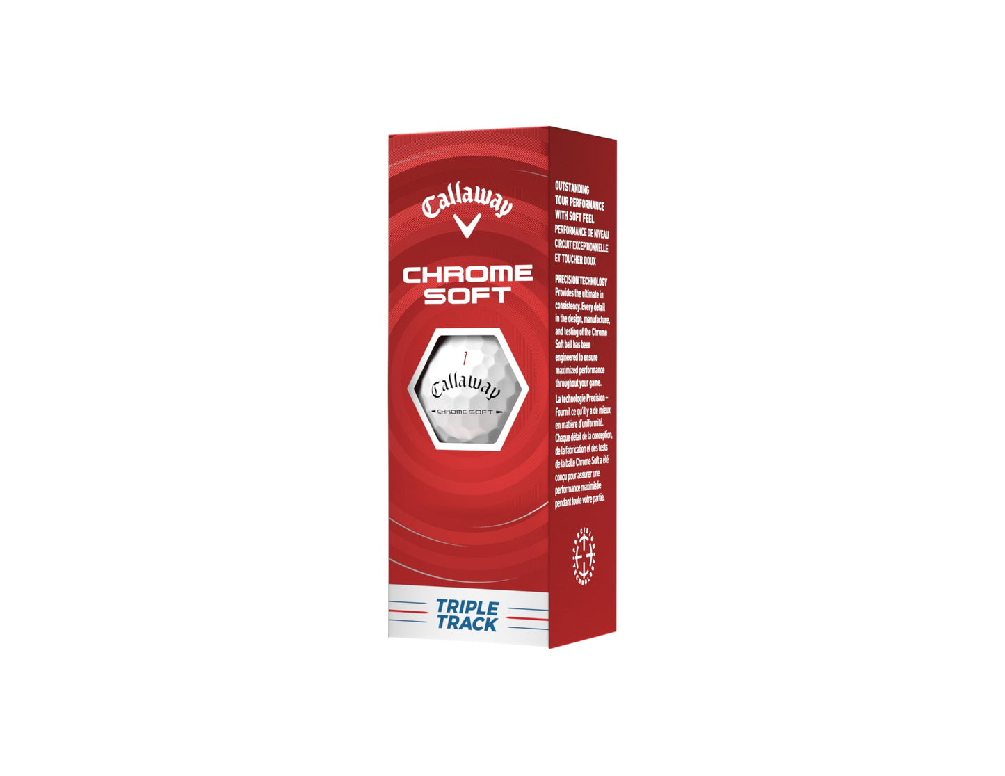 Callaway 2026 Chrome Soft Triple Track Golf Balls - Dozen