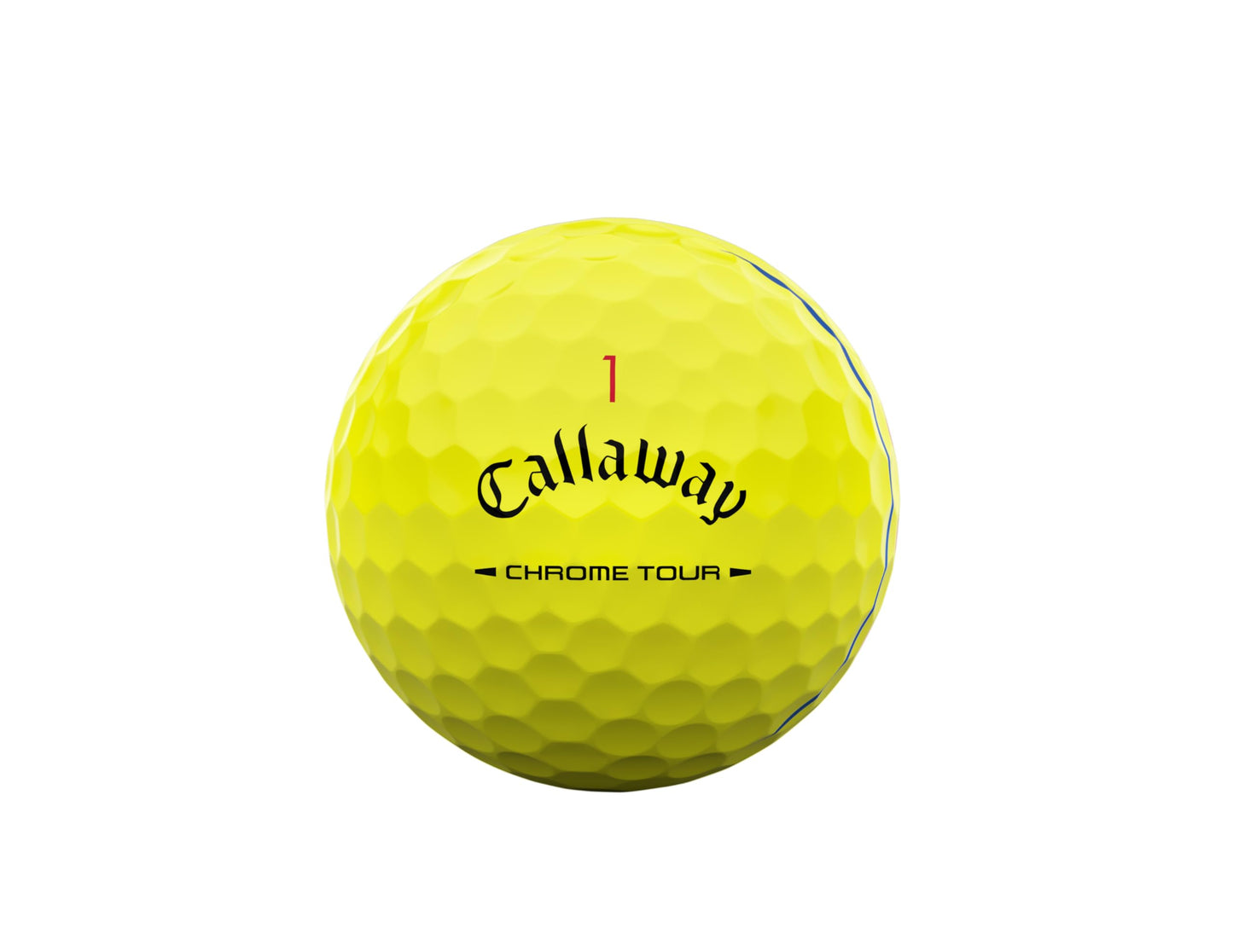 Callaway 2026 Chrome Tour Triple Track Golf Balls - Dozen - Yellow