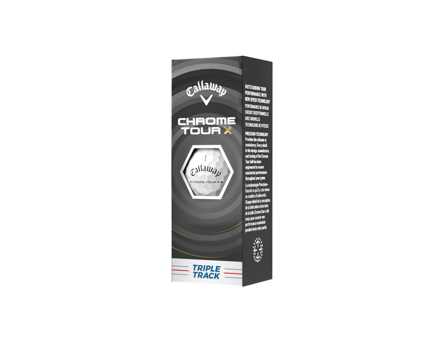 Callaway 2026 Chrome Tour X Triple Track Golf Balls - Dozen