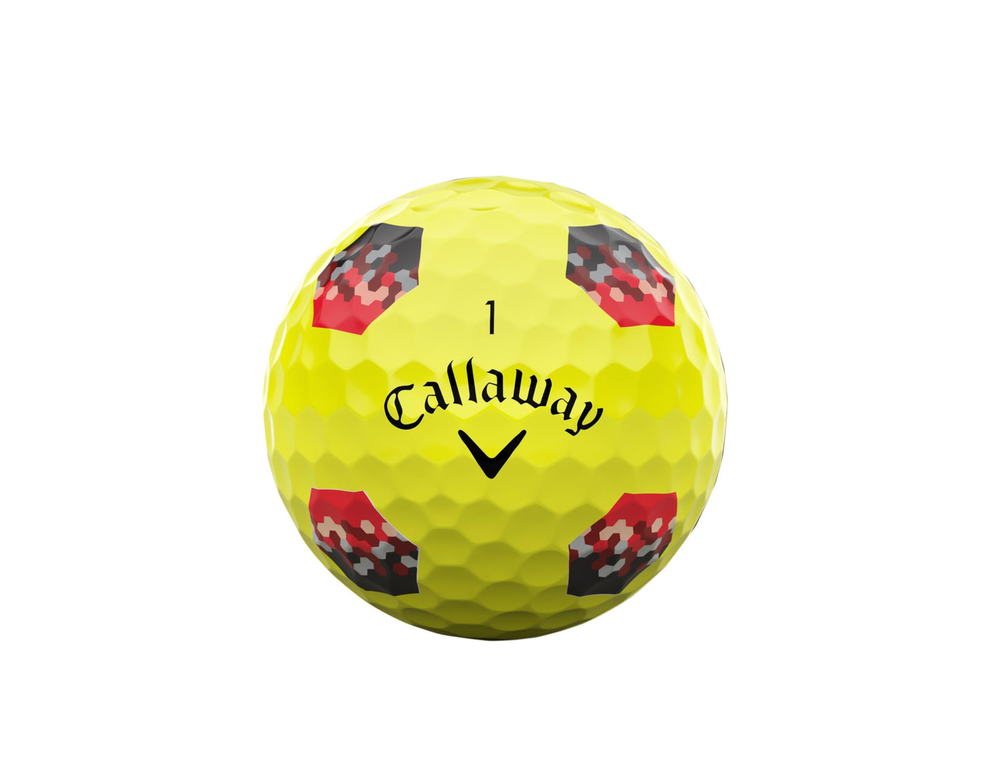 Callaway 2026 Chrome Soft True Track Golf Balls - Dozen - Yellow
