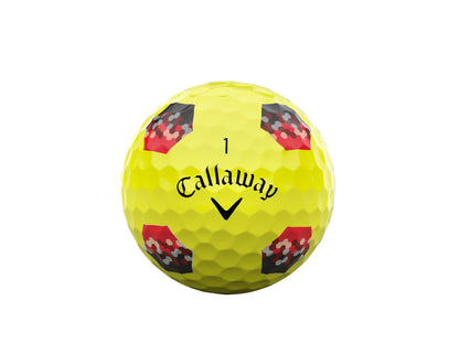 Callaway 2026 Chrome Soft True Track Golf Balls - Dozen - Yellow