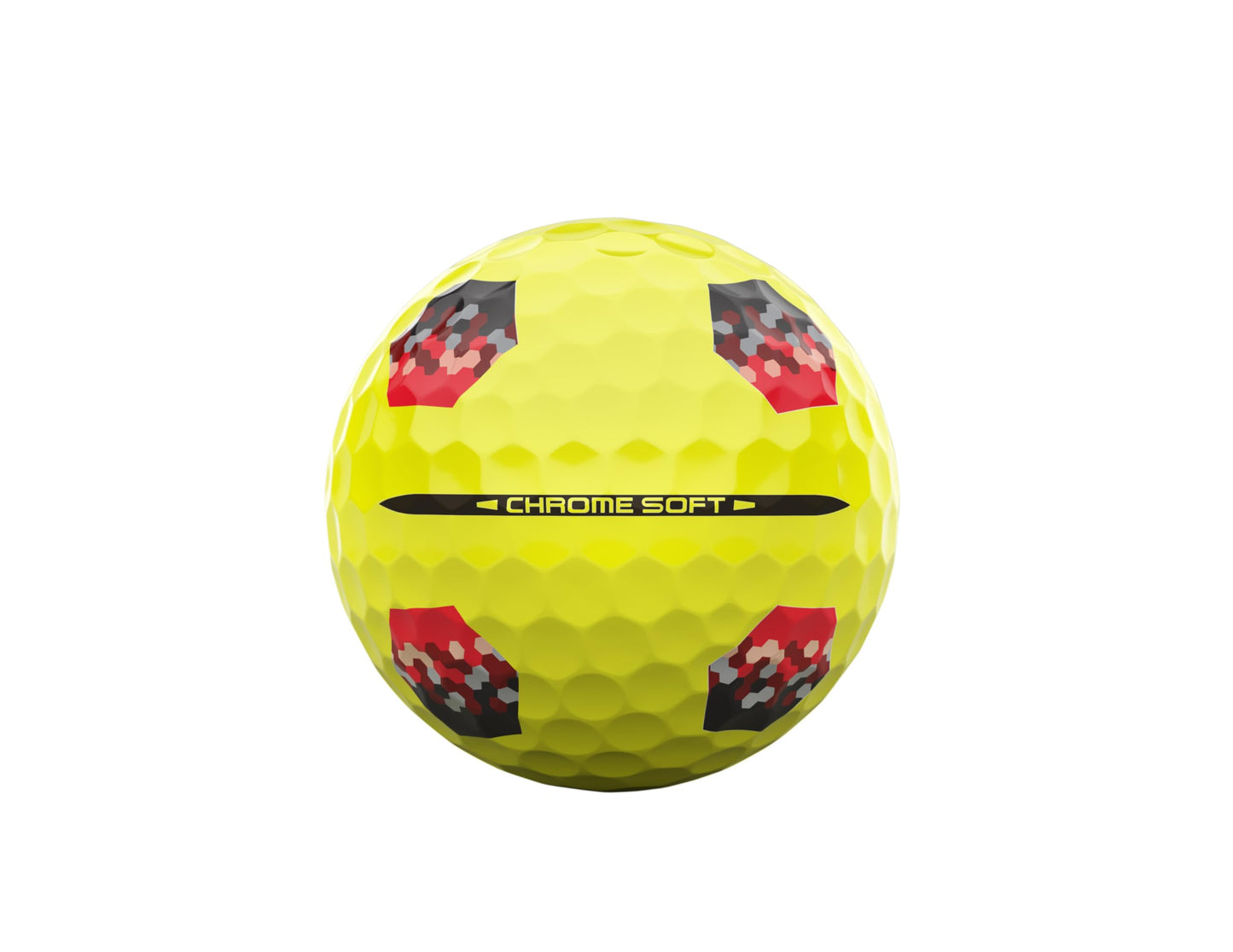 Callaway 2026 Chrome Soft True Track Golf Balls - Dozen - Yellow
