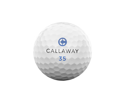Callaway 2026 Chrome Tour Retro Golf Balls - Dozen