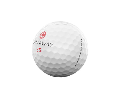 Callaway 2026 Chrome Tour X Retro Golf Balls - Dozen