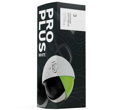 Vice Pro Plus Golf Balls - White