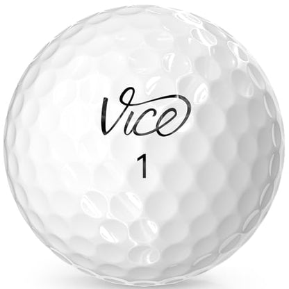 Vice Pro Plus Golf Balls - White
