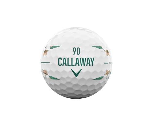 Callaway Limited Edition 2026 Chrome Tour Golf Balls - Dozen - April Major Stripe