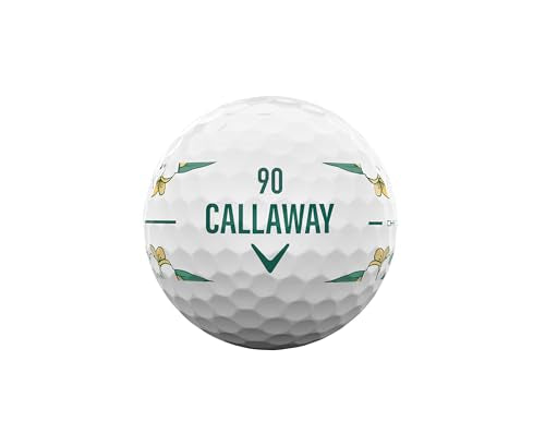 Callaway Limited Edition 2026 Chrome Tour Golf Balls - Dozen - April Major Stripe