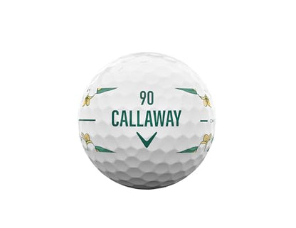 Callaway Limited Edition 2026 Chrome Tour Golf Balls - Dozen - April Major Stripe