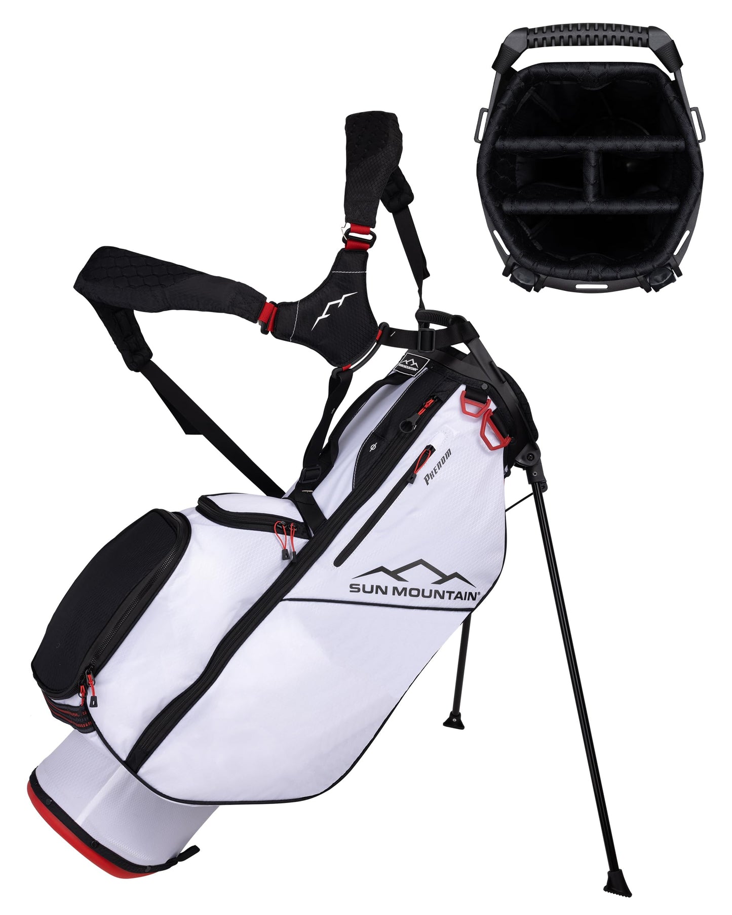 A product image of a Sun Mountain Golf Bag on a white background