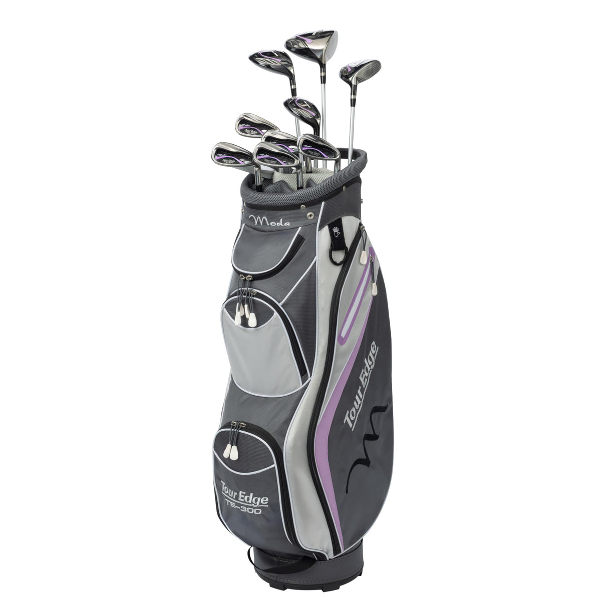 Tour Edge TE-300 Moda Package Set - Grey/Silver/Lilac
