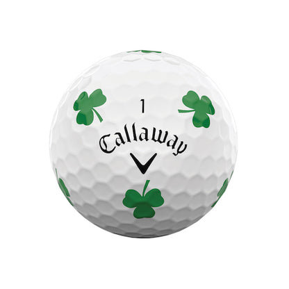 Callaway 2022 Chrome Soft Truvis Golf Balls - Shamrock