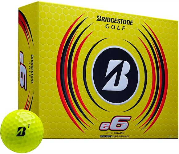 2023 Bridgestone e6 Golf Balls - Dozen