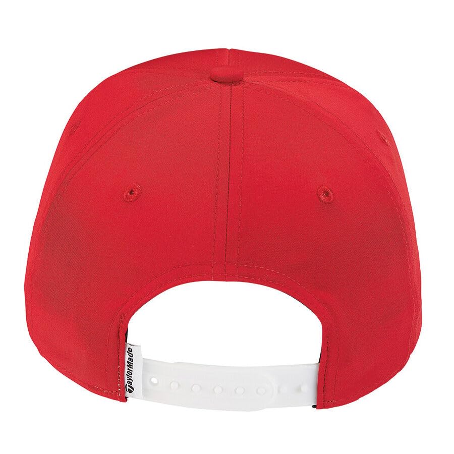 TaylorMade 2022 Lifestyle Golf Logo Hat - Red - ADJ