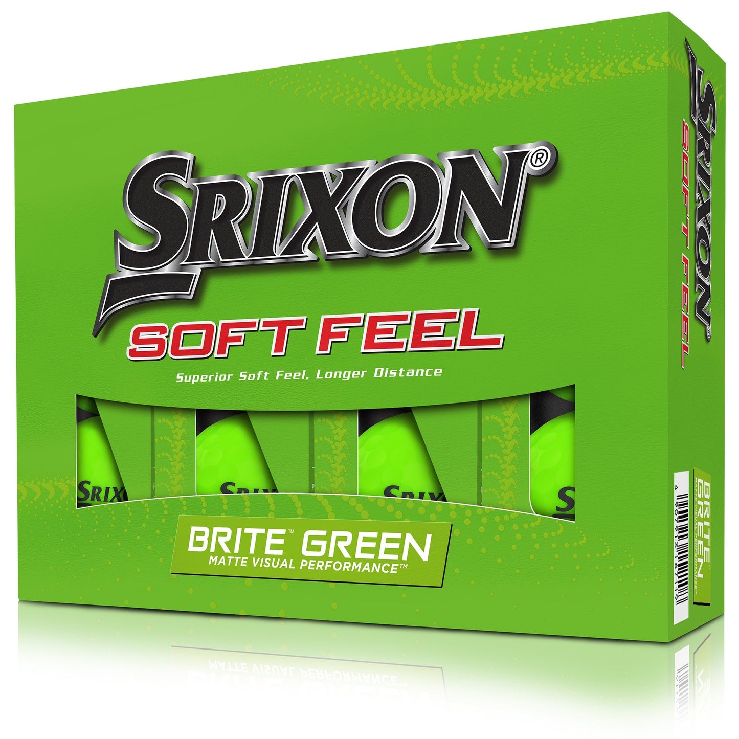 Srixon Soft Feel 13 Golf Balls - Brite Green - Dozen