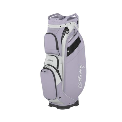 Callaway ORG 14 Cart Bag - Silver/Orchid Petal