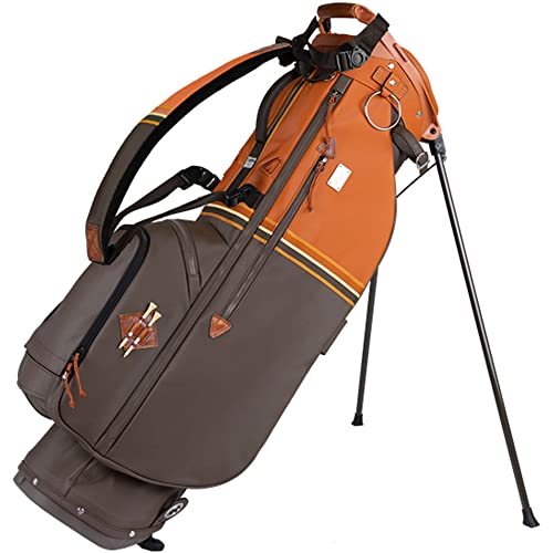 Sun Mountain 2023 Mid Stripe Stand Bag - Cabin / Umber