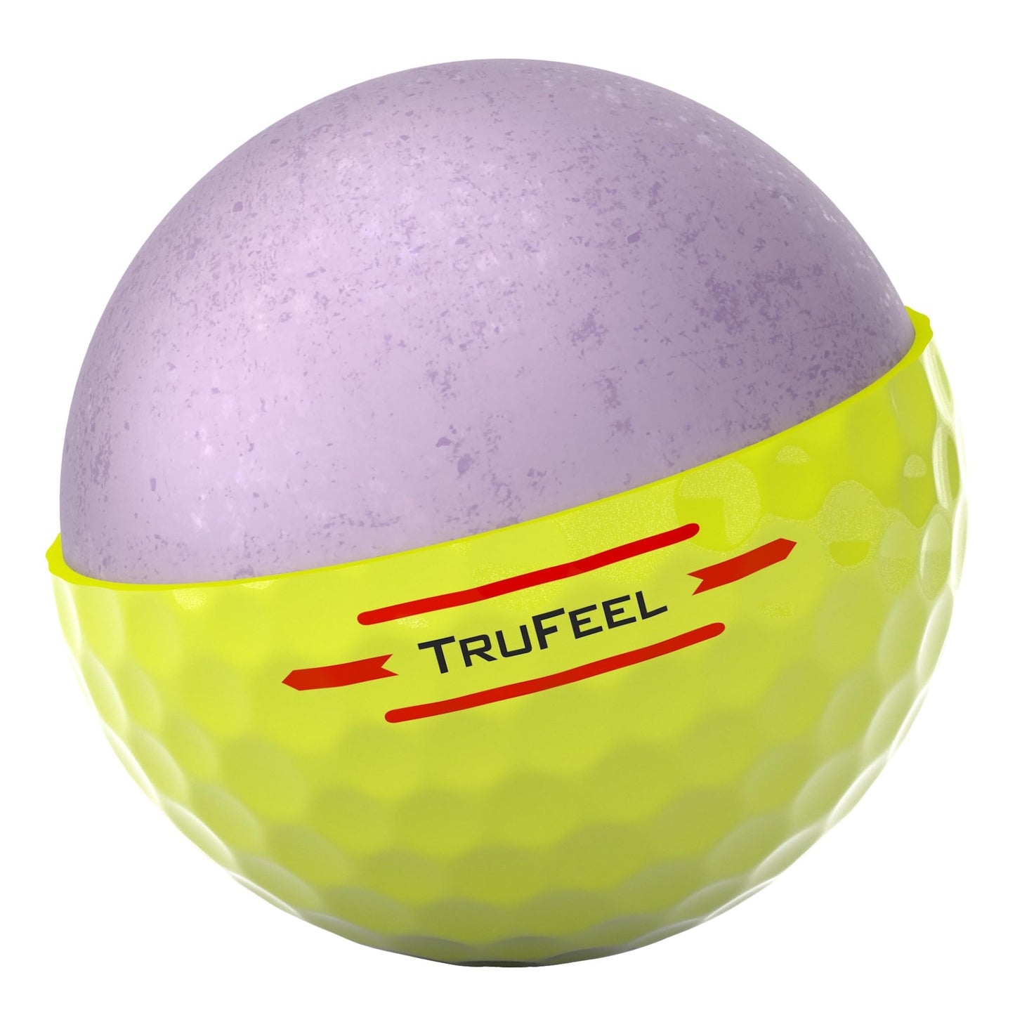 Titleist TruFeel Golf Balls - Yellow - Dozen