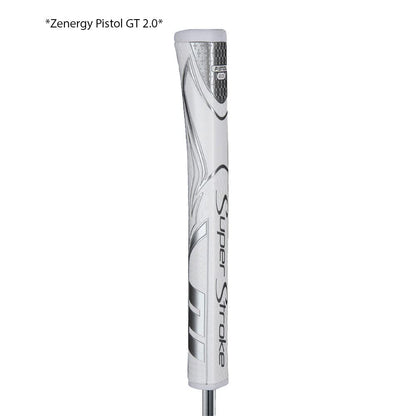 Super Stroke Zenergy Pistol 2.0 - White / Silver