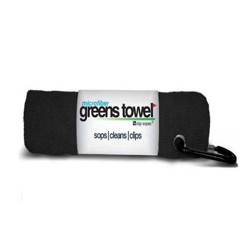 Greens Towel - Black