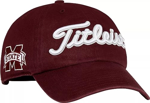 Titleist Collegiate Garment Wash Cap - Th21Agcol-Msst - Mississippi State