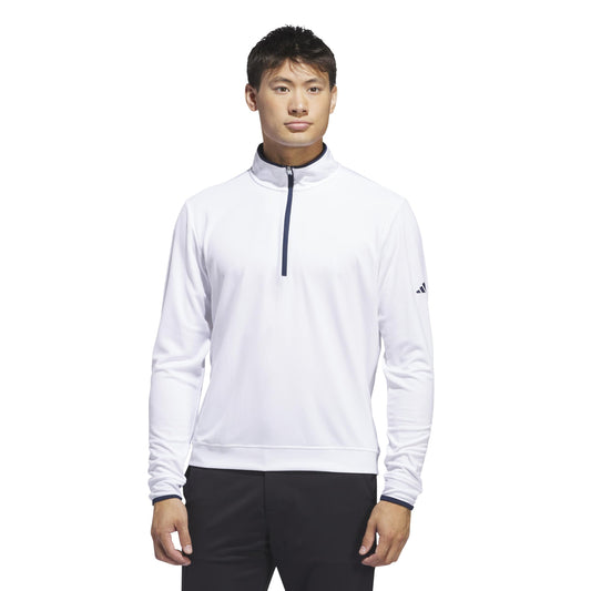 Adidas Core Lightweight 1/4 Zip - White - XL