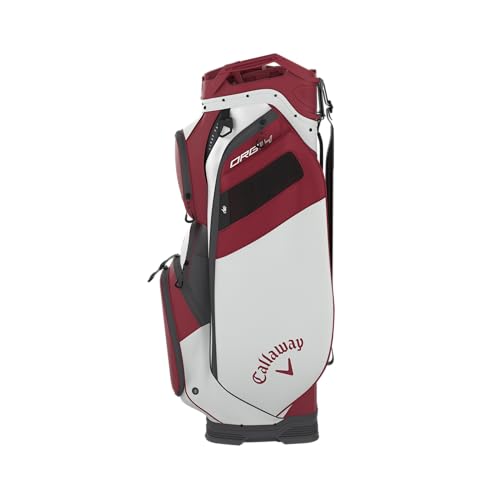 Callaway ORG 14 Cart Bag - White/Cardinal