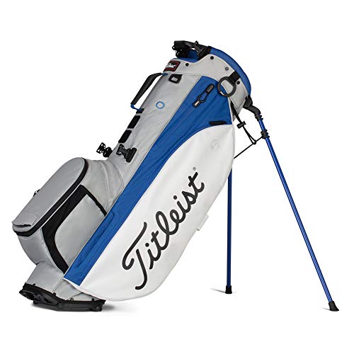 Titleist Players 4 Plus Stand Bag - Gray / White / Royal