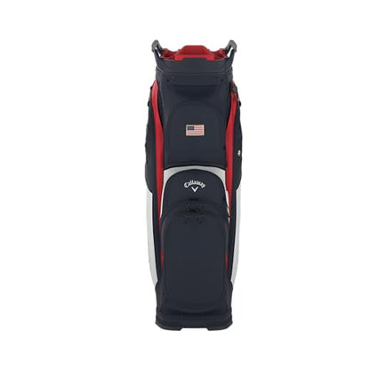 Callaway ORG 14 Cart Bag - Red/Navy/White/Flag