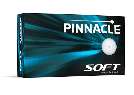 Pinnacle Soft Golf Balls - White - 15 Ball Pack