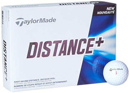 TaylorMade Distance Plus Golf Balls - Dozen