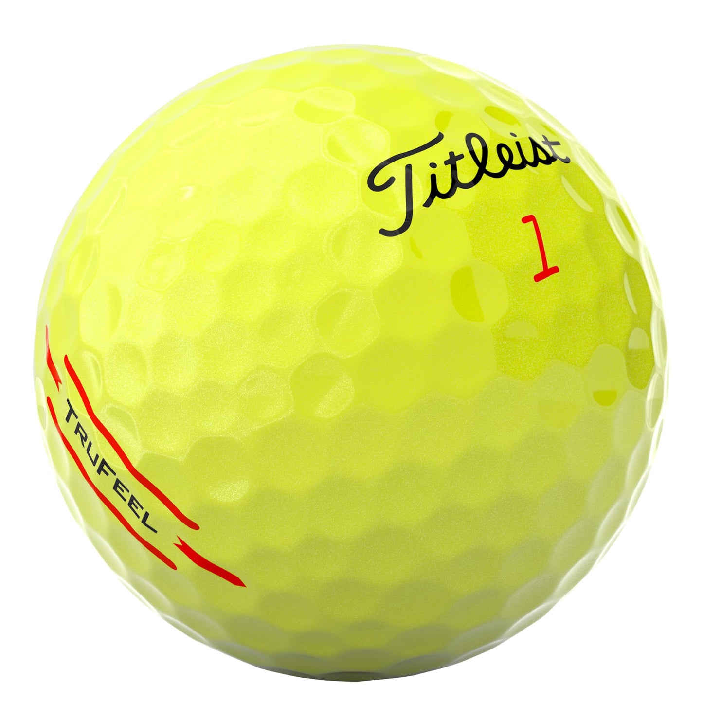 Titleist TruFeel Golf Balls - Yellow - Dozen