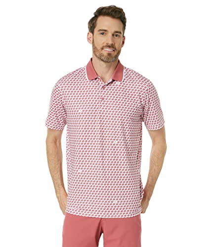 Puma Mattr Love/H8 Golf Polo - Bright White-Heartfe - L